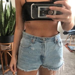 L E V I  VINTAGE jean shorts